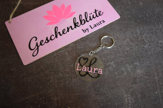 Schlüsselanhänger mit Namen