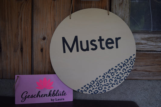 Holzschild